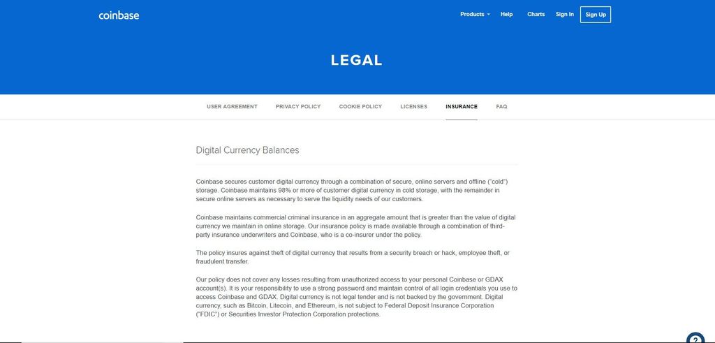 Análise da Coinbase: legalidade da Coinbase.