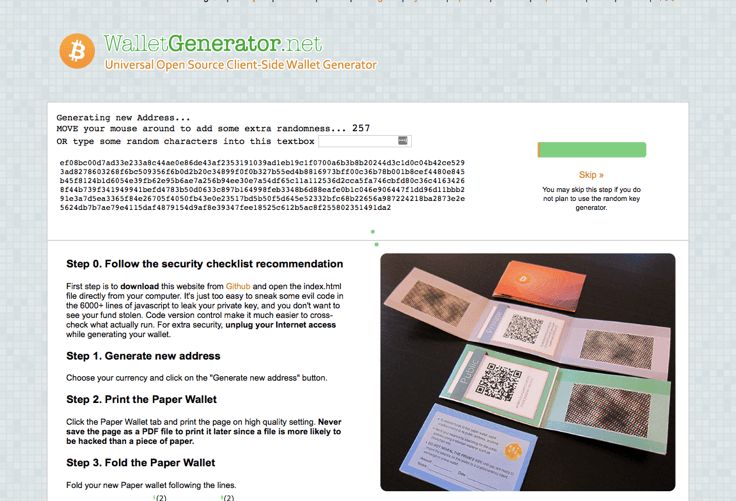 Best Ethereum wallet: wallet generator application.