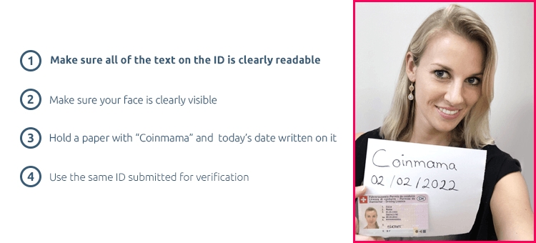 How to buy Ethereum: Instructions how to verify ID card on Coinmama.