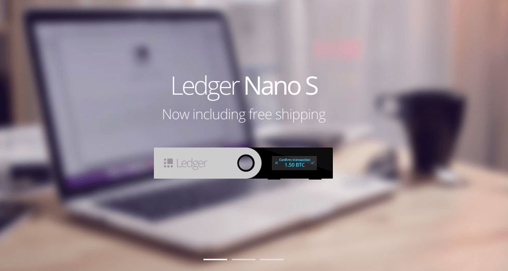 什么是以太坊：Ledger Nano S钱包。
