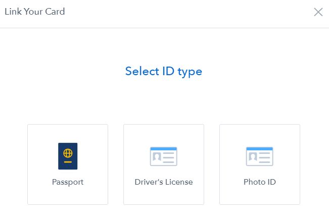 What is Bitcoin Cash: selecting ID type.