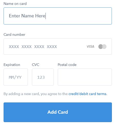 什么是比特币现金：在Coinbase上添加信用卡。