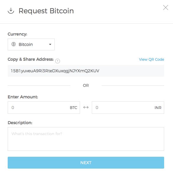 Best Bitcoin wallet: Requesting Bitcoin on a wallet.