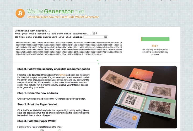 Best Bitcoin wallet: WalletGenerator Bitcoin Wallet.