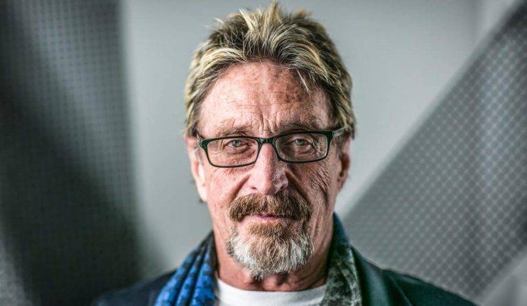 Portrait of John McAfee