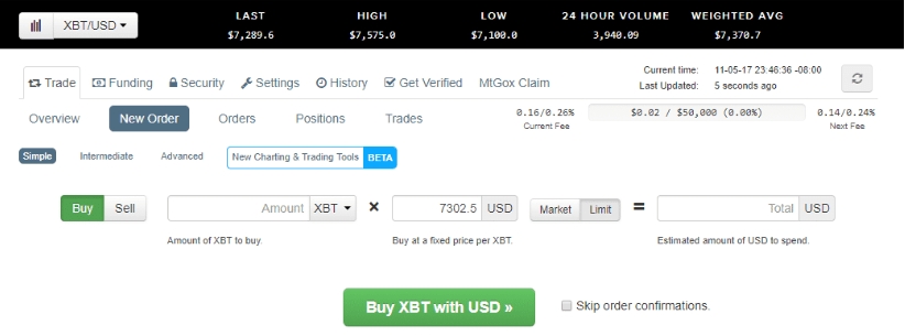 Bitstamp và Kraken: Nền tảng giao dịch Kraken.