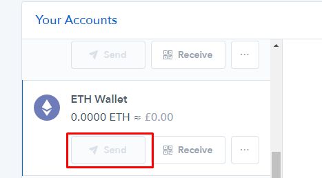 Coinexchange: ethereum envoyer.