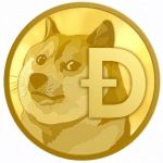 What is Dogecoin: Dogecoin logo.