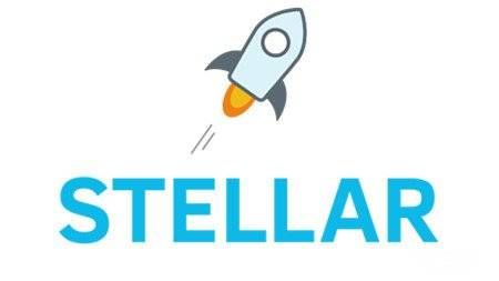 Stellar криптовалюта: лого Stellar Lumens.