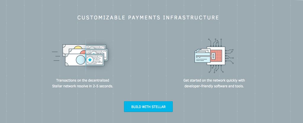 Stellar Lumens: customizable payments infrastructure.