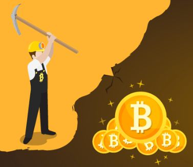 Cách nhận Bitcoin: đào Bitcoin.