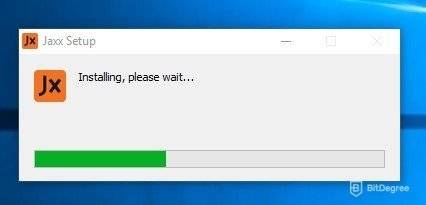 Ulasan Jaxx Wallet: Proses Instalasi.
