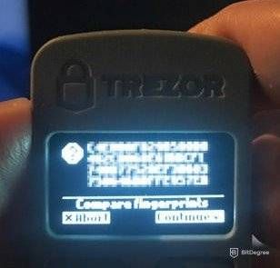 Đánh giá ví Trezor: Giao diện Trezor.