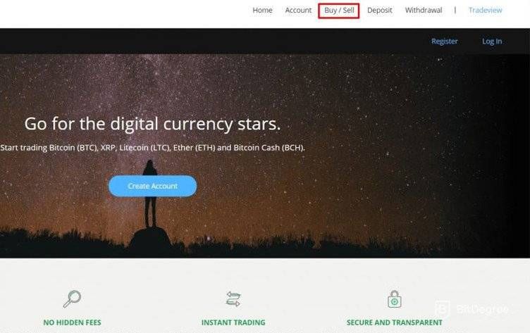 Bitstamp cryptocurrency trading platform