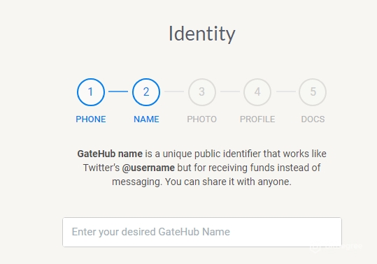 Gatehub là gì: Xác thực danh tính 4.