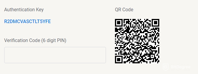 Reseña Gate Hub: Clave de autenticación o código QR.