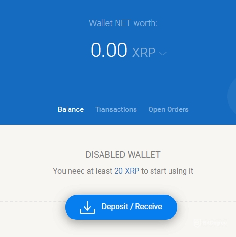 Avis gatehub: déposer ripple.