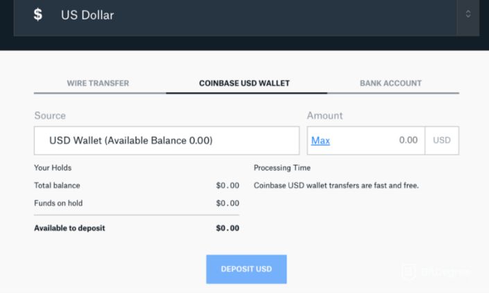 Как вывести деньги с Coinbase: USD кошелек Coinbase Pro.