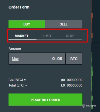 GDAX sang Binance: Đặt hàng trên Coinbase pro.