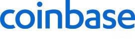 Как вывести деньги с Coinbase: логотип Coinbase.