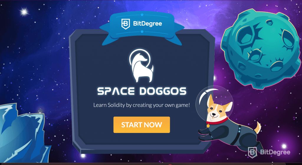 learn solidity space doggos