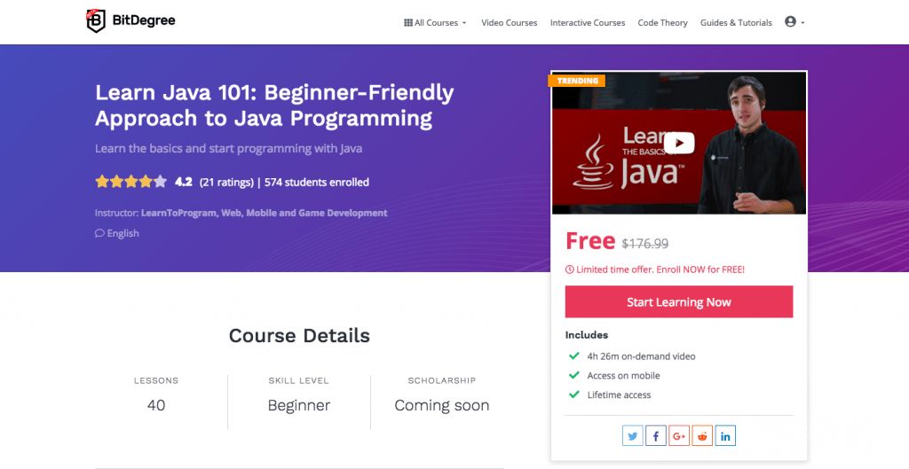 Какой язык программирования учить? Java