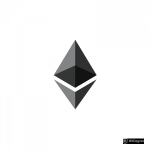 Penerus Bitcoin: Logo Ethereum.