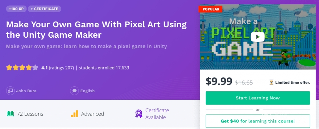 Online Programlama Dersleri: Pixel Art