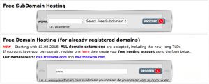 free website hosting platform