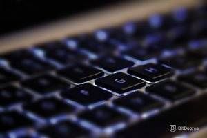 hibernate interview questions - glowing keyboard