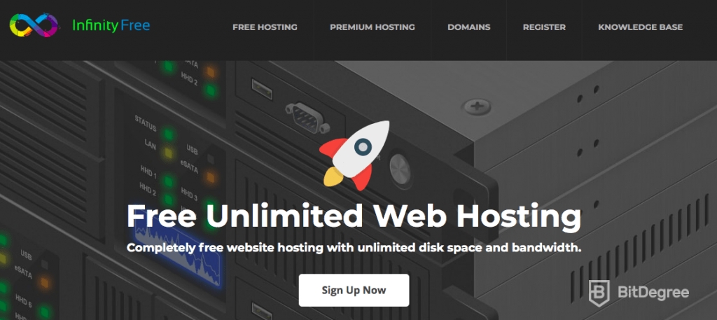 Best CMS: InfinityFree Hosting