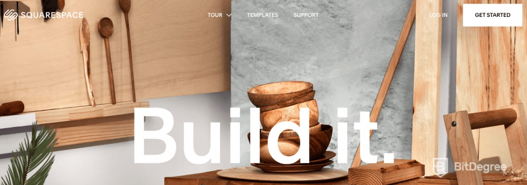 CMS tốt nhất: Squarespace.