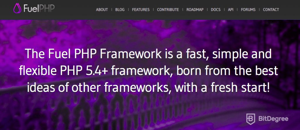 Frameworks PHP: FuelPHP.