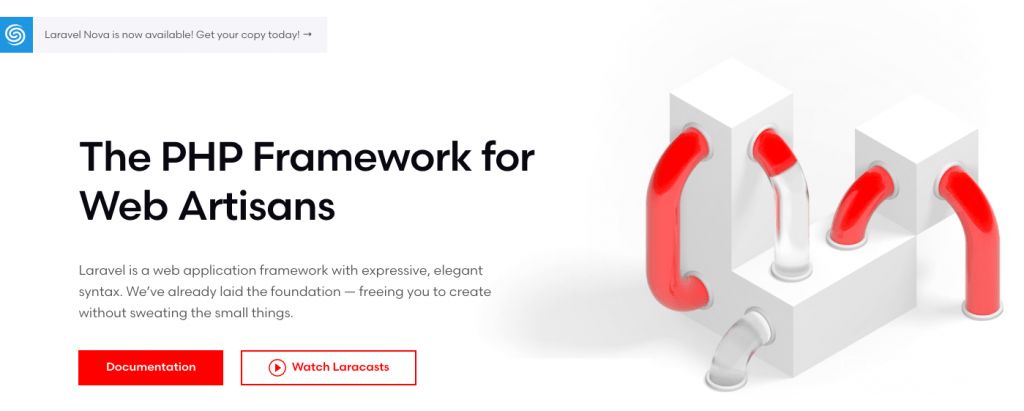 Php framework: laravel.