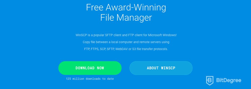 Mejor Cliente FTP: Sobre WinSCP.