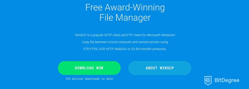 FTP client là gì: WinSCP.