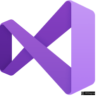 Mejor IDE para JavaScript: Logo Visual Studio.