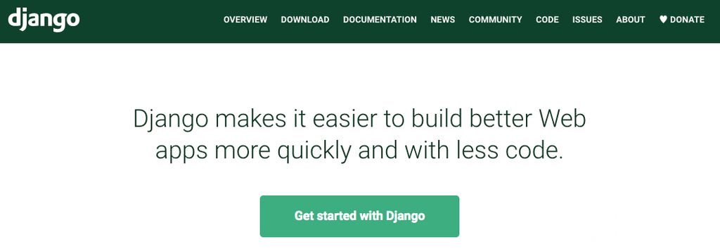 Pengembangan web Python: Situs web Djanggo.