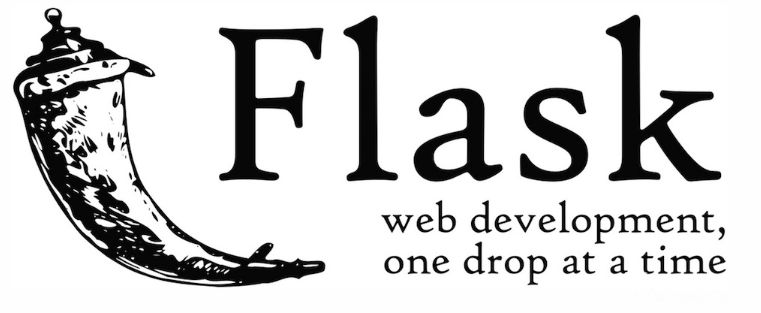 Pengembangan web Python: Logo framework Flask.