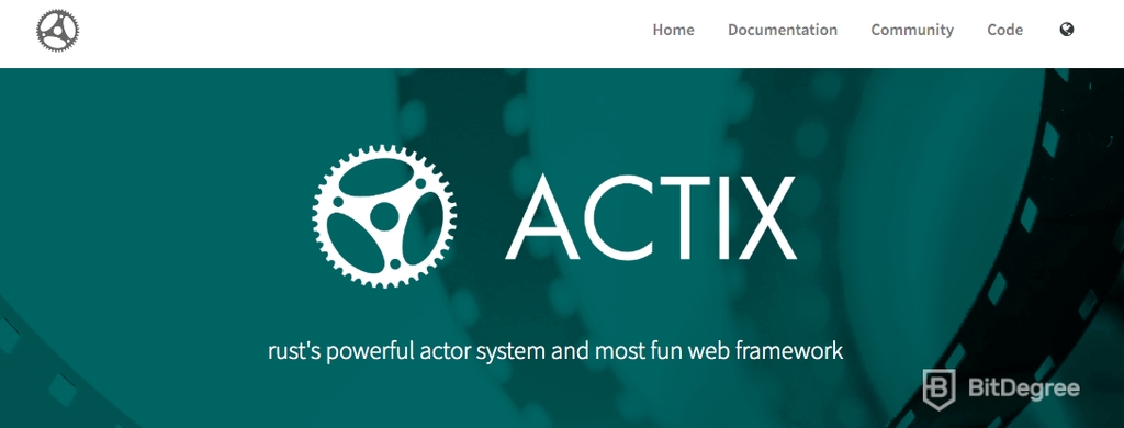 Actix web. Rust vs c++. Rust vs c++ example code.