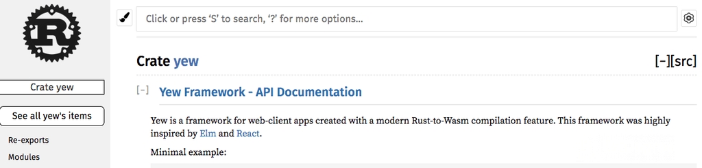 C++ vs Rust: Framework Yew.