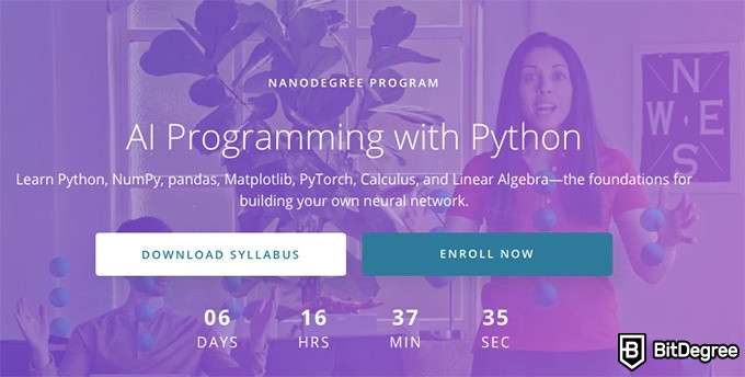 Best online computer science degree: ai progamming with python