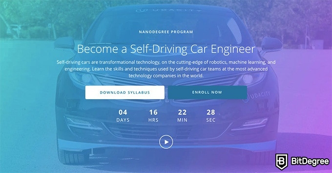 Online Self-Driving Car Engineer Training Course