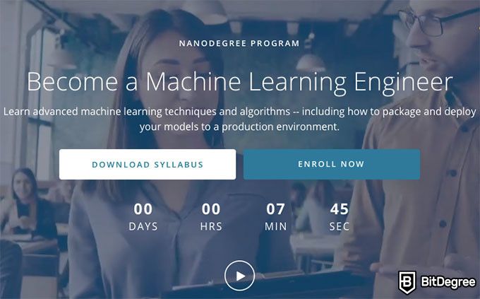 Mejor Curso de Aprendizaje Automático: Ingeniero de Aprendizaje Automático.