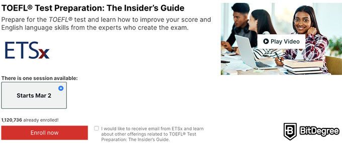 Toefl preparation courses: test preparation the insiders guide