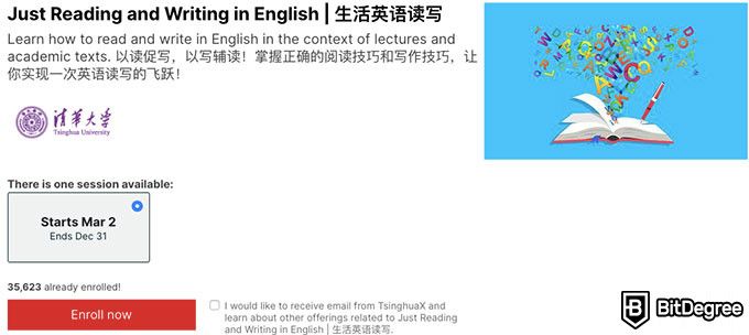 Курсы подготовки к TOEFL: просто чтение и письмо на английском.