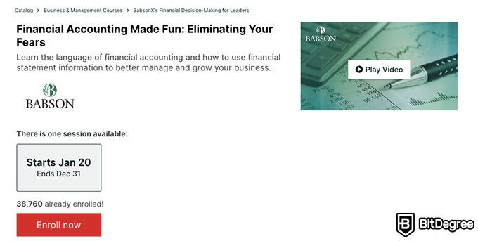 Các khóa học kế toán trực tuyến: Kế toán tài chính thú vị.
