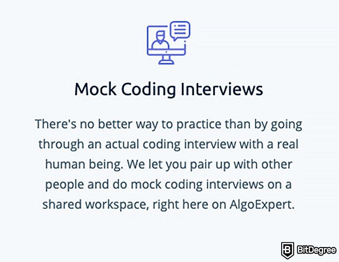 AlgoExpert Review: about AlgoExpert mock interviews