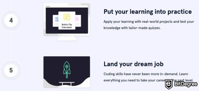 Reseña Codecademy: Aprendizaje.