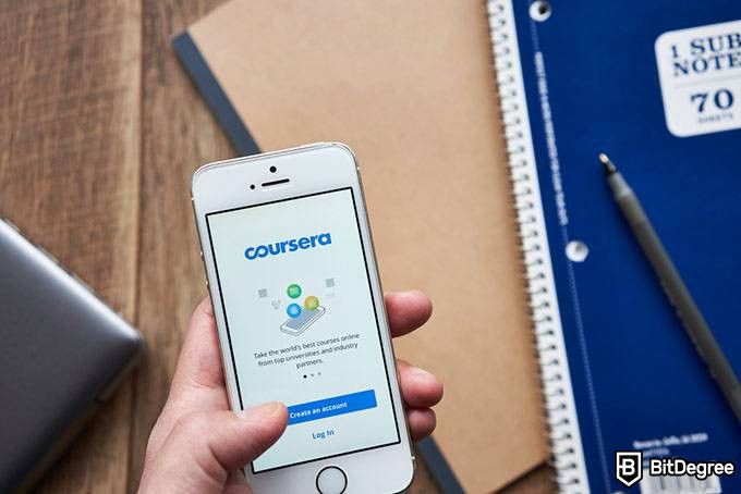 Coursera review: Coursera app.